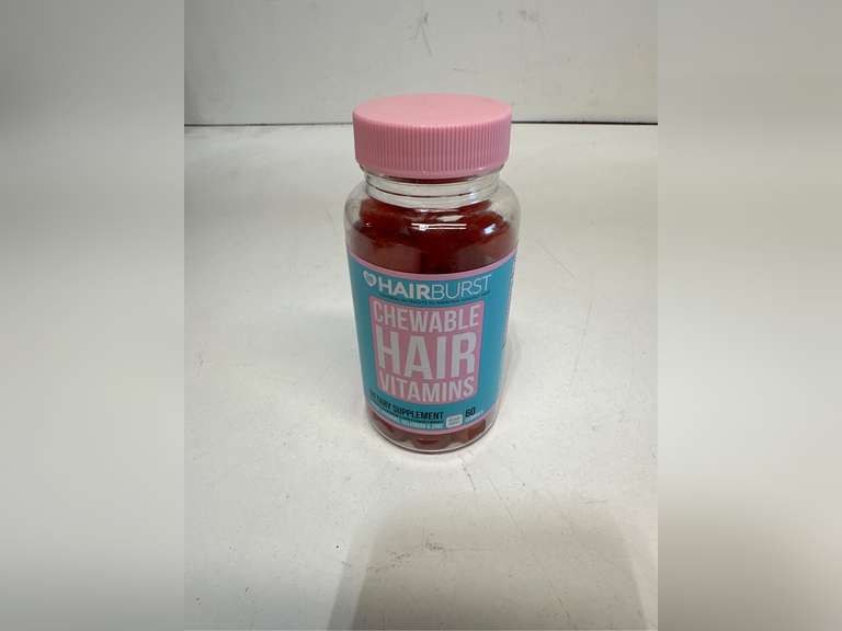 Chewable Hair Vitamins Each bottle: 60 gummies | Daily dosage: 2 gummiesA blend of premium ingredients for longer and healthier hair, when taken daily. Contains a blend of essential minerals: Biotin, Selenium and Zinc. Address thinning hair or hair l