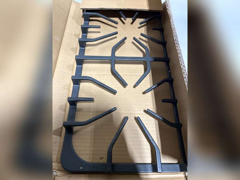 807327101 Burner Grate Replacement Parts for Frigidaire Stove Parts Kenmore Gas Range Parts 20 x 9.6' Stove Surface Top Side Grate Cast Iron Rack 1 Pack 80