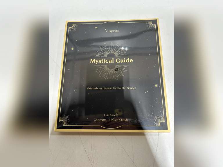 Varonite Mystical Guide Incense Sticks Variety Pack of 6 (120 Insence-sticks) with Holder: Patchouli, Lavender, Sandalwood, Cinnamon, Lemongrass, Sage Inscents-sticks, Organic Incense Sticks Non toxic 30