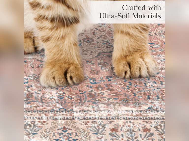 Blue Kitty Washable Litter Trapping Mat - 2 Pack, Large Reusable, 36x48 Inches, Paw-friendly, Waterproof, Non-slip, Compatible With Cat Box 29