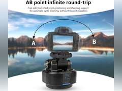 YT-1500 Auto Motorized Rotating Panoramic Head with Remote Control Support 2kg 70.5 Ounce Camera Phone Pan Tilt Video Tripod Head Stabilizer 109