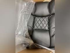 GTRACING Gaming Chair,Office Chair with Pocket Spring Lumbar Support, Ergonomic Comfortable Wide Office Desk Computer Chair with Outward Fixed Soft Armrests and Footrest (PU Leather, Black) 160