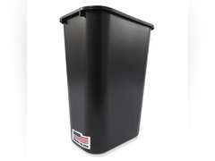 (2pack)Rubbermaid Commercial Products Waste Basket Large 39 Litre Black FG295700BLA 48