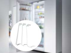 Yajuyi 3 Pieces Refrigerator Shelf Refrigerator Door Shelf Accessories for Refrigerator Part Sturdy Refrigerator Door Shelf Rack Bar 63