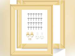 2-Set DIY Canvas Stretcher Bars 16x20 Inch Canvas Frame for Oil Paintings,Prints,Paint by Numbers & Posters 30