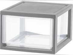 14 Qt Medium Plastic Drawers, Under Bed Storage Bins, Stackable, Modular 16
