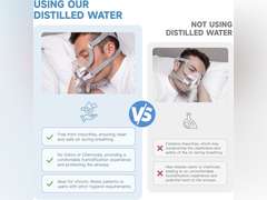 12 oz 5-Pack Distilled Water for CPAP Machines | Made in USA | Use with ResMed and Respironics Machines | Travel-Friendly, Clean, Multi-Use 20