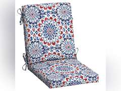 Arden Outdoor Dining Chair Cushion, 20 in x 20 in, Weather-Proof, Rain-Proof, Fade Resistant Patio Cushion for Patio, Dining, or Rocking Chairs 20 x 20, Clark Blue 32