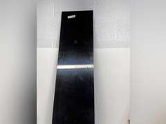 48" x 12" x 1/2" HDPE Plastic Sheet, High Density Polyethylene Sheet Cutting Board Black Solid Block, for DIY, Home Floor 72