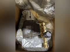 AAA 90034 Horizontal Triplex Plunger Replacement Pressure Washer Pump Kit, 4400 PSI, 4.0 GPM, 1" Shaft, Includes Hardware and Siphon Tube, for Industrial Gas Powered Machines, Black 284