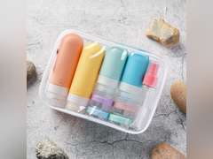 16 Pack Travel Bottles Set - TSA Approved Leak Proof Silicone Squeezable Containers for Toiletries, Conditioner, Shampoo, Lotion & Body Wash Accessories (16 pcs/White Pack) 10