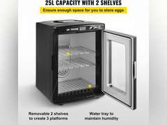 Happybuy Automatic Incubator with Constant Temperature Best for Reptiles or Amphibians Silver 224