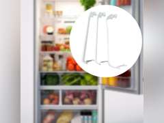 Yajuyi 3 Pieces Refrigerator Shelf Refrigerator Door Shelf Accessories for Refrigerator Part Sturdy Refrigerator Door Shelf Rack Bar 63