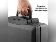 SentrySafe H0100 Fireproof Waterproof Box with Key Lock, 0.17 Cubic Feet, Black 81