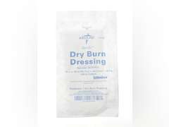 Medline Sterile Burn Dressing, 18"L x 18"W, 10 Ply, Pack of 80 143