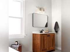 Kichler 45688NI Brinley Vanity, 2-Light 150 Total Watts, Brushed Nickel 207