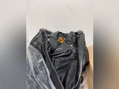 Milwaukee Leather SH1011 Men's Classic Brando Premium Leather Black Motorcycle Riders Leather Jacket w/Side Laces M 130