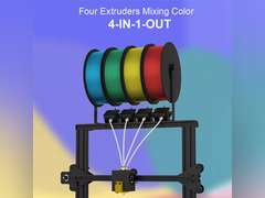 (SIMILAR MODEL) ZONESTAR Z8PM4 PRO 3D Printer 300x300x400mm Auto Level Mix Color Printing L2H2 400