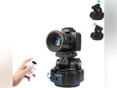 YT-1500 Auto Motorized Rotating Panoramic Head with Remote Control Support 2kg 70.5 Ounce Camera Phone Pan Tilt Video Tripod Head Stabilizer 109