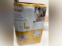 Kidde Fire Escape Ladder, 2-Story Rope Ladder, Extends to 13-Feet, Anti-Slip Rungs 45