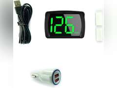 Shkalacar Car HUD Headup Display KM/H MPH GPS Digital Speedometer with LED Large Font Display for Car Truck SUV Motorcycle 18