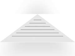 48"W x 16"H Triangle Surface Mount PVC Gable Vent 8/12 Pitch: Functional, w/ 2"W x 1-1/2"P Brickmould Frame 223