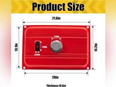 Universal 5 Gallon Gas Tank for Generator, Generator Fuel Tank, Unscrew the tank cap to get all of the accessories 20