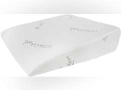 7.5 Inch Bed Wedge Pillow for Acid Reflux or Sleeping | 1.5 Inch Memory Foam Top with Stay Cool Cover | Incline Leg Elevation Pillows | Ideal for Gerd, Heartburn, and Snoring (26*23*7.5inch) 60