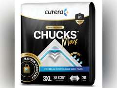 Chucks MAX Hospital Grade Bed Pads 36 x 36 Disposable Breathable Incontinence 37