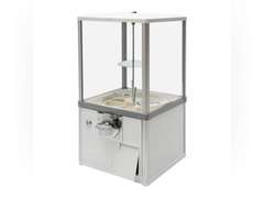 Vending Machine, 20.87Inch Height Candy Gumball Machine with Load Capacity Gumball Bank, Metal Candy Vending Machine for 1.77-1.97Inch Gadget,Portable Candy Dispenser Machine for Retail Shop (White) 101