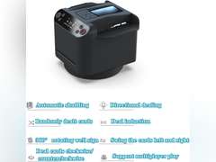 Card Dealer Shuffler, Efficient Automatic Card Shuffler, 360 Rotating Dealing,5000mah Rechargeable Battery, 4 Wireless Remote Control Card Call Buttons, Suitable for Efficient Leisure and Entertainm 197