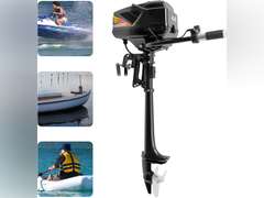1000w 48V Electric Outboard Motor, Brushless Electric Boat Outboard Motor Boat Engine 1763.7lbs Thrust Electric Acceleration Start for fishery, aquaculture, outdoor exploration 188