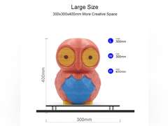 (SIMILAR MODEL) ZONESTAR Z8PM4 PRO 3D Printer 300x300x400mm Auto Level Mix Color Printing L2H2 400