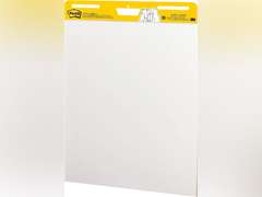 Post-it Super Sticky Easel Pad 25 in x 30 in White 30 Sheets/Pad 2 Pad/Pack Large White Premium Self Stick Flip Chart Paper Super Sticking Power (559) 49
