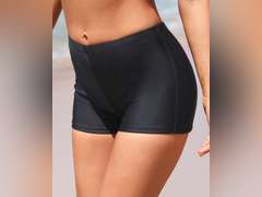 Yonique Womens Swim Shorts Solid Tankini Bottoms Swimsuit Bottoms(Available in Plus)size XL 18