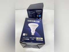 LUXRITE BR40 LED Light Bulbs, 85W Equivalent, 5000K Bright White, Dimmable, 1100 Lumens, LED Flood Light Bulb, 13W, E26 Medium Base, Indoor/Outdoor - Perfect for Office and Recessed Lighting (4pack) 60