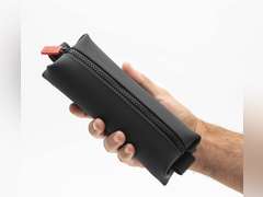 TOOLETRIES The Koby Mini Dopp Kit - Silicone Toiletry Organizer, Bathroom Travel Bag - Features Heavy-Duty Zipper, Leak Resistance, Easy to Clean - Charcoal 22