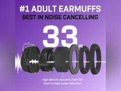 Vanderfields Hearing Protection Ear Muffs for Noise Reduction, 33dB Certified, Noise Cancelling Safety Ear Protection for Shooting, Adult Headphones for Lawn Mowing, DIY, Construction, Woodworking 19