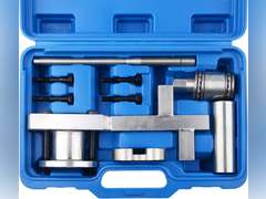 Crankshaft Pulley Puller Set, Crankshaft Damper Pully Removal Install Tool Compatible with Jaguar Land Rover 3.0lt (V6) 5.0lt (V8) 89