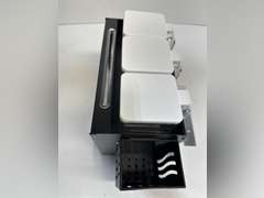 2-Tier Black Kitchen Spice & Seasoning Storage 25