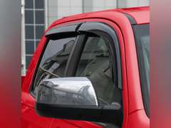Voron Glass Tape-on Extra Durable Rain Guards for Toyota Tundra 2007-2021 CrewMax, Window Deflectors, Vent Window Visors, 4 Pieces-100429 60