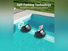 (2025 Upgraded) TALOSBO Pleco Se Cordless Pool Vacuum Cleaner Up to 130 Mins Runtime, Robotic Pool Cleaner with 2.5H Fast Charge, Ideal for Flat Bottom Above Ground Pools up to 861 Sq.Ft 160