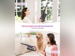 Schenley Steam Mop Cleaner with Detachable Handheld Steamer for Cleaning Hardwood, Laminate Floor, Tiles and Grout, with 7-in-1 Multi-purpose Accessories and Washable Microfiber Pads 100