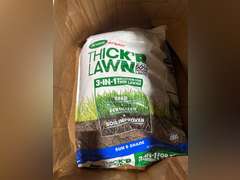 Scotts Turf Builder Thick'R Lawn Sun and Shade, Combination Seed, Fertilizer and Soil Improver, Thickens Thin Grass, 40 lbs. 58