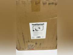 HealthSmart Raised Toilet Seat Riser That Fits Most Standard (Round) Toilet Bowls for Enhanced Comfort and Elevation with Slip Resistant Pads, 15x15x5 28