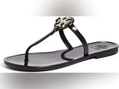 (See pictures)Tory Burch Women's Mini Miller Flip Flops, size 6 93
