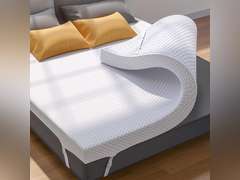 (Unknown size) PERLECARE 3 Inch Gel Memory Foam Mattress Topper for Pressure Relief, Premium Soft Mattress Topper for Cooling Sleep, Non-Slip Design with Removable & Washable Cover, CertiPUR-US Certified 100