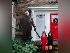 MCJC Halloween Indoor Outdoor Decorations - Scary Life Size Yard Lawn Decor for Home 59