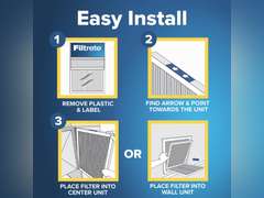 Filtrete Ultra Allergen Reduction Filter 1500 MPRE, 20 in x 30 in x 1 in 37