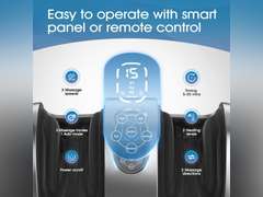 TISSCARE Foot Massager with Heat, FSA HSA Eligible, Shiatsu Foot Massager for Plantar Fasciitis, Neuropathy, Circulation and Pain Relief, Remote Control, Deep Kneading, Gifts for Women Men Mom Dad 130